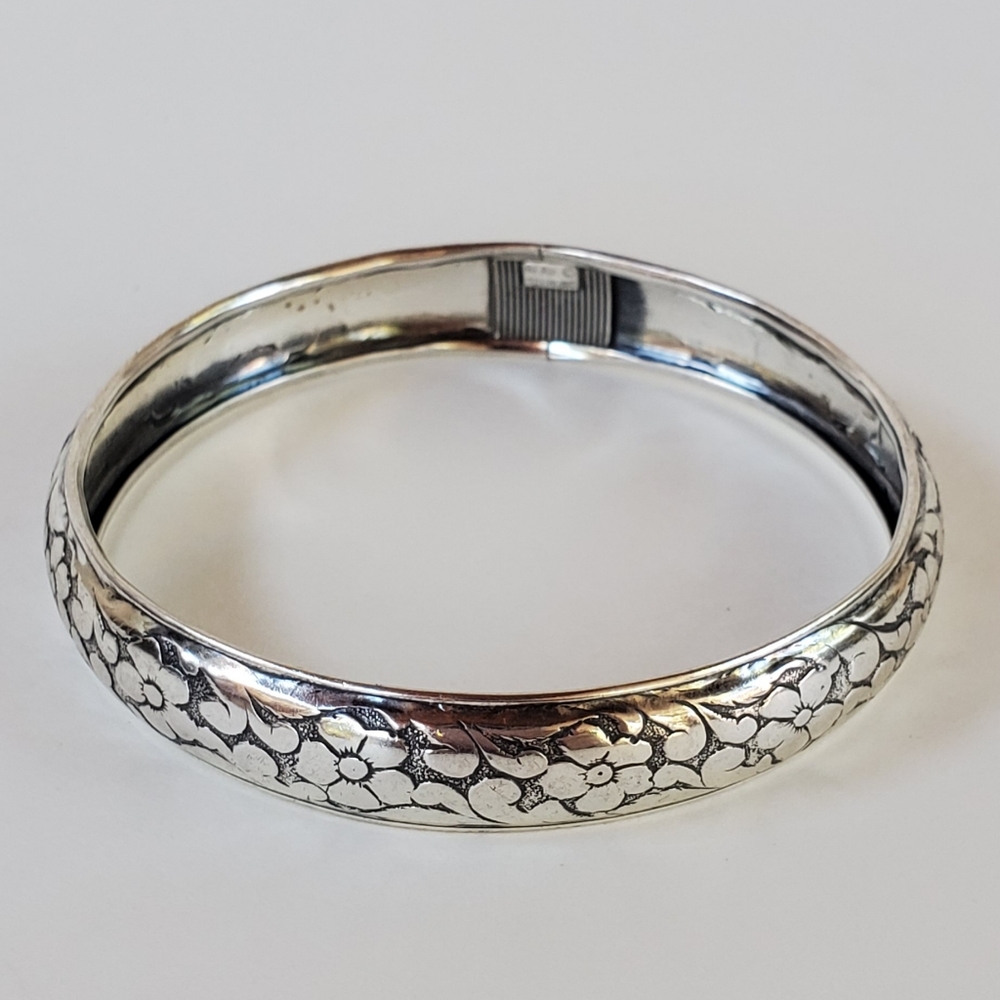 VINTAGE 1960's BEAU STERLING Silver Bracelet